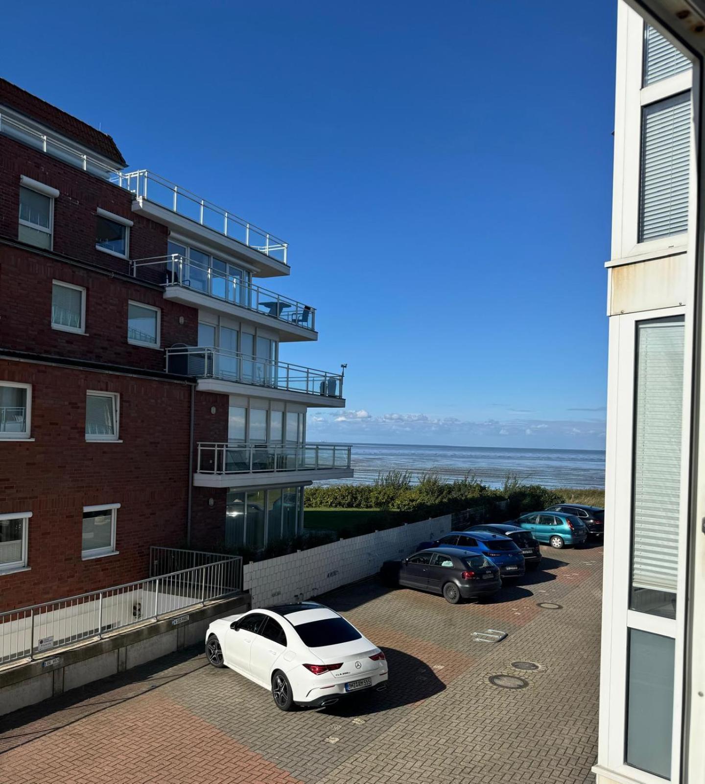 Strandjuwel In Der Seehuette Cuxhaven Duhnen- Exclusive Ferienwohnung Am Strand Mit Meerblick Экстерьер фото